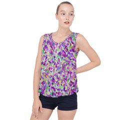 Verba Bubble Hem Chiffon Tank Top