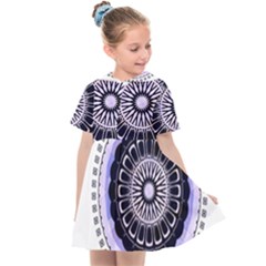 Design Circular Pattern Mandala Kids  Sailor Dress by Pakrebo