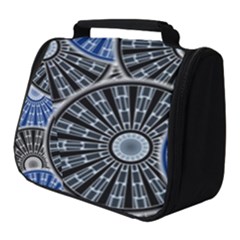 Cog Gear Wheel Engineering Round Full Print Travel Pouch (small) by Pakrebo