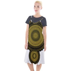 Design Circular Shape Round Camis Fishtail Dress