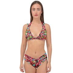 Redy Double Strap Halter Bikini Set by artifiart