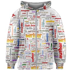 Writing Author Motivation Words Kids  Zipper Hoodie Without Drawstring by Pakrebo