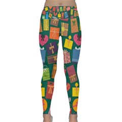 Presents Gifts Background Colorful Lightweight Velour Classic Yoga Leggings