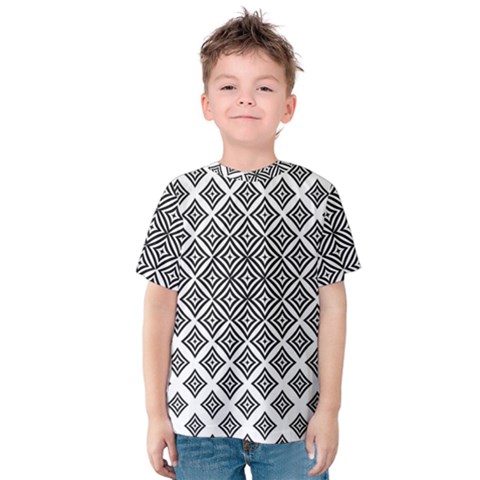 Background Pattern Halftone Kids  Cotton Tee by Pakrebo