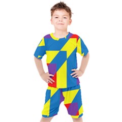 Colorful Red Yellow Blue Purple Kid s Set