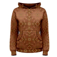 Mosaic Triangle Symmetry Women s Pullover Hoodie by Pakrebo