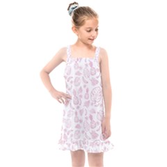 Tropical Pattern Kids  Overall Dress