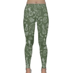 Tropical Pattern Classic Yoga Leggings by Valentinaart