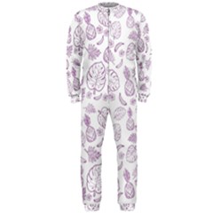 Tropical Pattern Onepiece Jumpsuit (men)  by Valentinaart