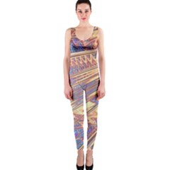 Flourish Artwork Fractal Expanding One Piece Catsuit