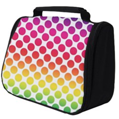 Polka Dots Spectrum Colours Dots Full Print Travel Pouch (big) by Pakrebo