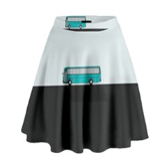 Bus High Waist Skirt by Valentinaart