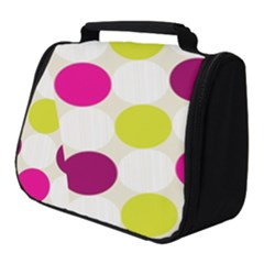 Polka Dots Spots Pattern Seamless Full Print Travel Pouch (small) by Pakrebo