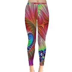 Fractal Art Fractal Colorful Inside Out Leggings