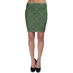 Damask Pattern Victorian Vintage Bodycon Skirt by Pakrebo