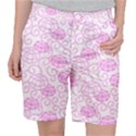 Peony Asia Spring Flowers Natural Pocket Shorts View1