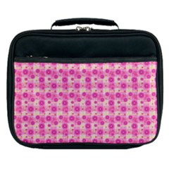 Hana Tsurukusa Heart Pink Lunch Bag