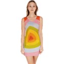 Retro Graffiti Art Nouveau Bodycon Dress View1