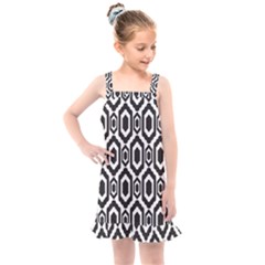 Decorative Pattern Kids  Overall Dress