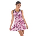 Standard Violet Pink Camouflage Army Military Girl Cotton Racerback Dress View1