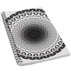 Mandala Calming Coloring Page 5 5  X 8 5  Notebook