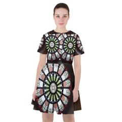 Color Light Glass Sailor Dress by Pakrebo