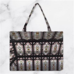 Stained Glass Window Repeat Medium Tote Bag by Pakrebo