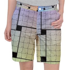 Construction Rectangle Steel Metal Pocket Shorts