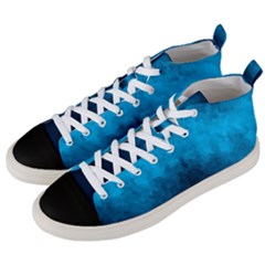 Deep Ocean Men s Mid-top Canvas Sneakers