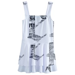 Taylor Swift Kids  Layered Skirt Swimsuit