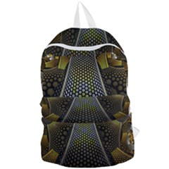 Fractal Hexagon Geometry Hexagonal Foldable Lightweight Backpack by Mariart