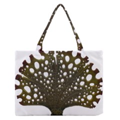 Leaf Tree Zipper Medium Tote Bag by Mariart