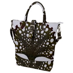 Leaf Tree Buckle Top Tote Bag by Mariart