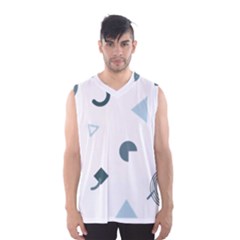 Shape Vector Triangle Men s Basketball Tank Top