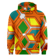 Shape Plaid Men s Pullover Hoodie by Mariart