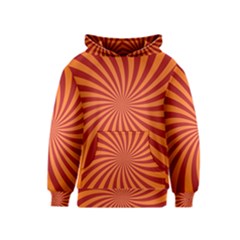 Spiral Swirl Background Vortex Kids  Pullover Hoodie by Mariart