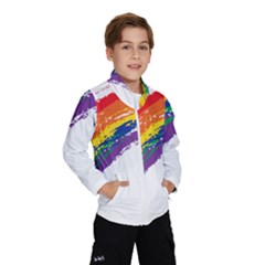 Watercolor Painting Rainbow Windbreaker (kids) by Mariart