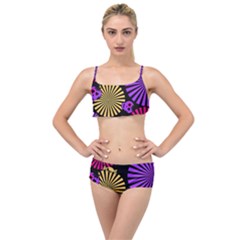 Seamless Halloween Day Of The Dead Layered Top Bikini Set by Pakrebo