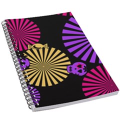 Seamless Halloween Day Of The Dead 5 5  X 8 5  Notebook