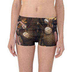 Wonderful Steampunk Lady Boyleg Bikini Bottoms by FantasyWorld7