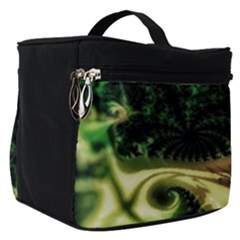 Fractal Cauliflower Green Rendered Make Up Travel Bag (small)