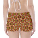 Geometry Shape Retro Trendy Symbol Boyleg Bikini Wrap Bottoms View2