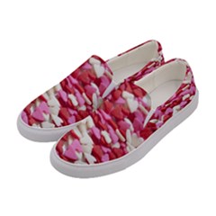 Love Sprinkles Women s Canvas Slip Ons by WensdaiAmbrose