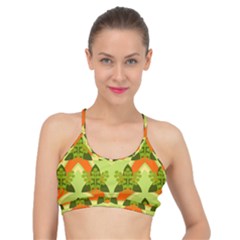 Texture Plant Herbs Herb Green Basic Training Sports Bra