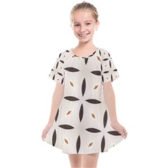 Texture Background Pattern Kids  Smock Dress