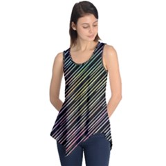 Pattern Abstract Desktop Fabric Sleeveless Tunic