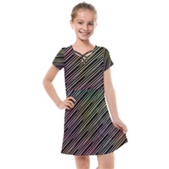 Pattern Abstract Desktop Fabric Kids  Cross Web Dress