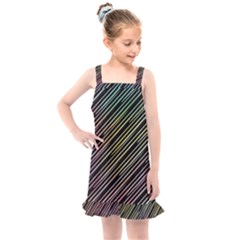 Pattern Abstract Desktop Fabric Kids  Overall Dress