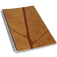 Leaf Fall Foliage Nature Orange 5 5  X 8 5  Notebook