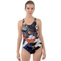 ML-7-4 Cut-Out Back One Piece Swimsuit View1